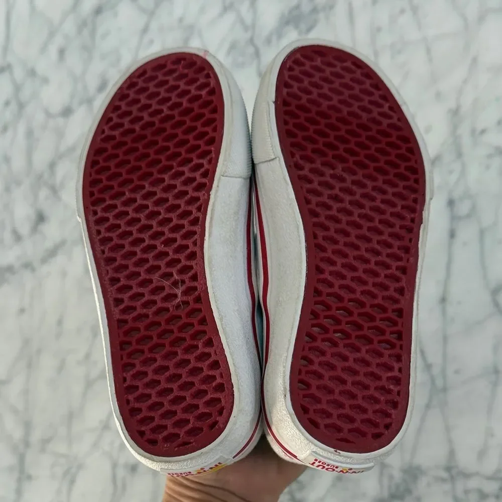 Kids In N Out Slip-On Shoes Sz 12 Red Palm Tree Design